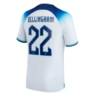 Pánský Fotbalový dres Anglie Jude Bellingham #22 MS 2022 Domácí Krátký Rukáv